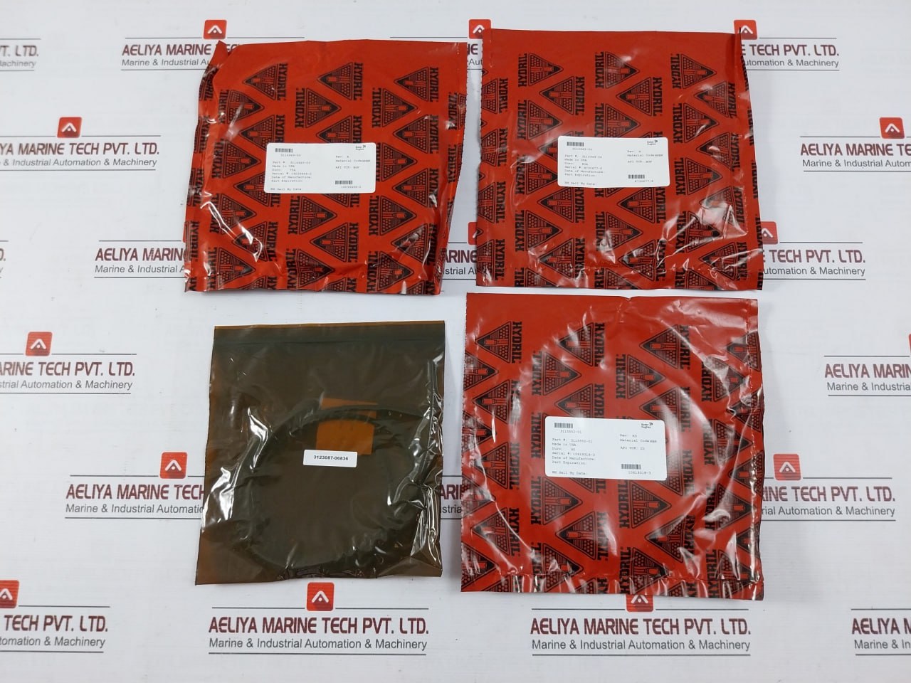 Hydril 3146462 Bop Seal Kit For Bonnet Carrier Rev.A1 80A Hsn 75A