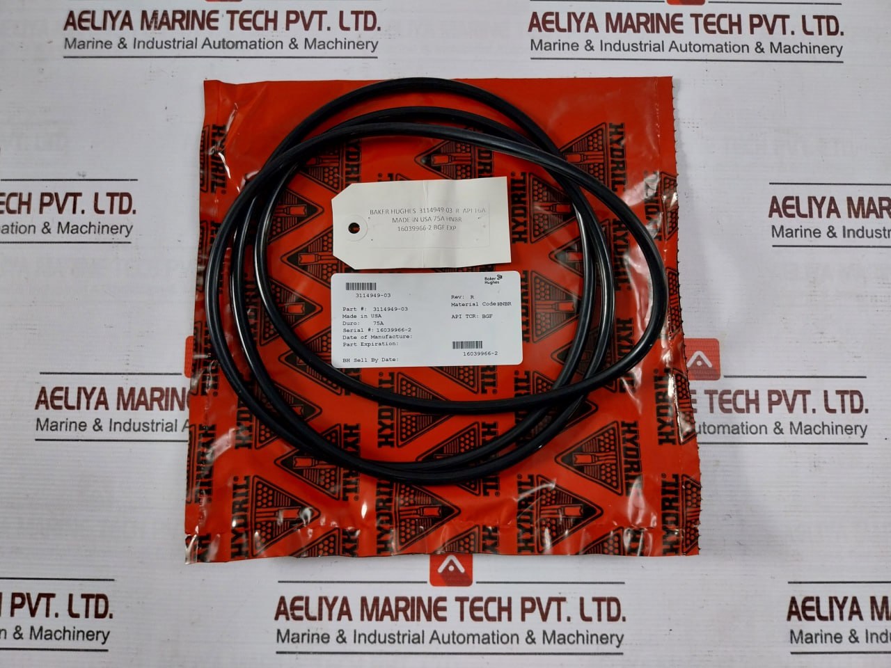 Hydril 3146462 Bop Seal Kit For Bonnet Carrier Rev.A1 80A Hsn 75A