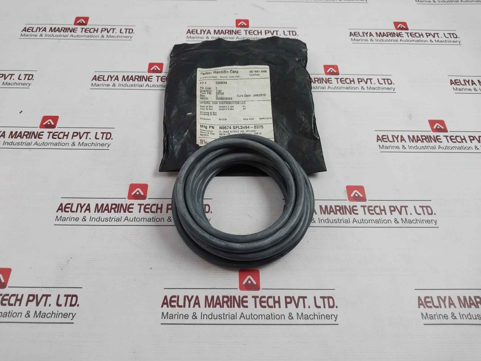 Hydril 50196 O-ring Nitrile 70A Rev G 34.940 Inch