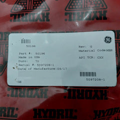 Hydril 50196 O-ring Rev-g