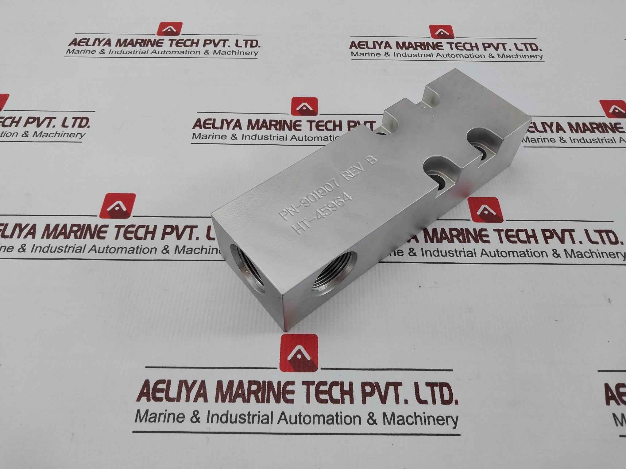 Hydril 901907 Pod Hydraulic Manifold Block Rev B 30213518