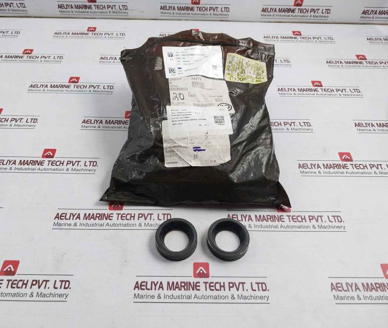 Hydril Aa279 Seal Rubber Packer 1" Rev A 84-p96 Mux Control System