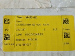 Hydril Aa443-rk Shear Seal Valve Assy Repair Kit Rev: A1 (Incomplete)