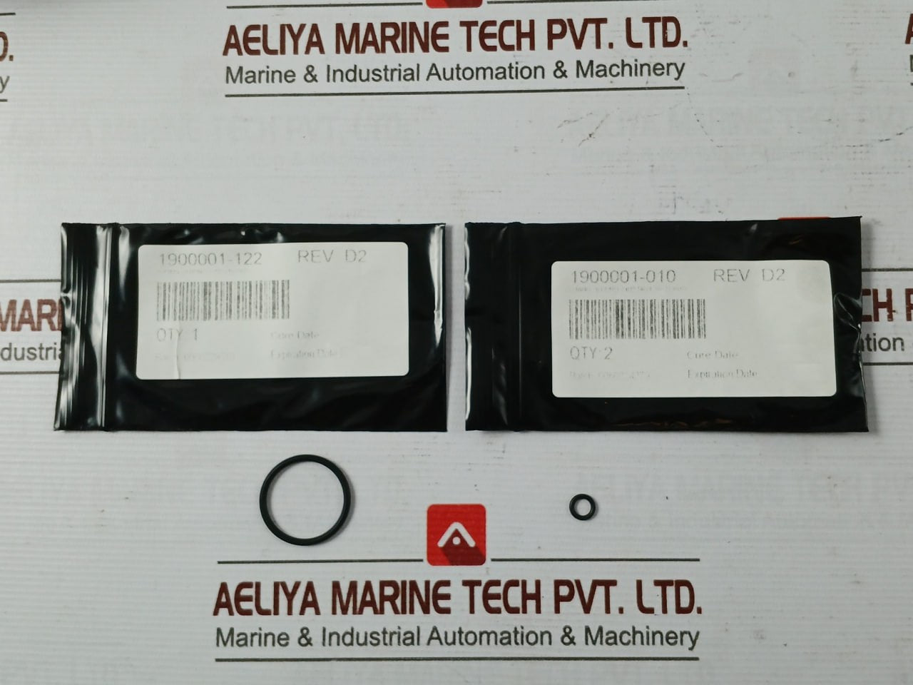 Hydril Aa443-rk Shear Seal Valve Assy Repair Kit Rev: A1 (Incomplete)