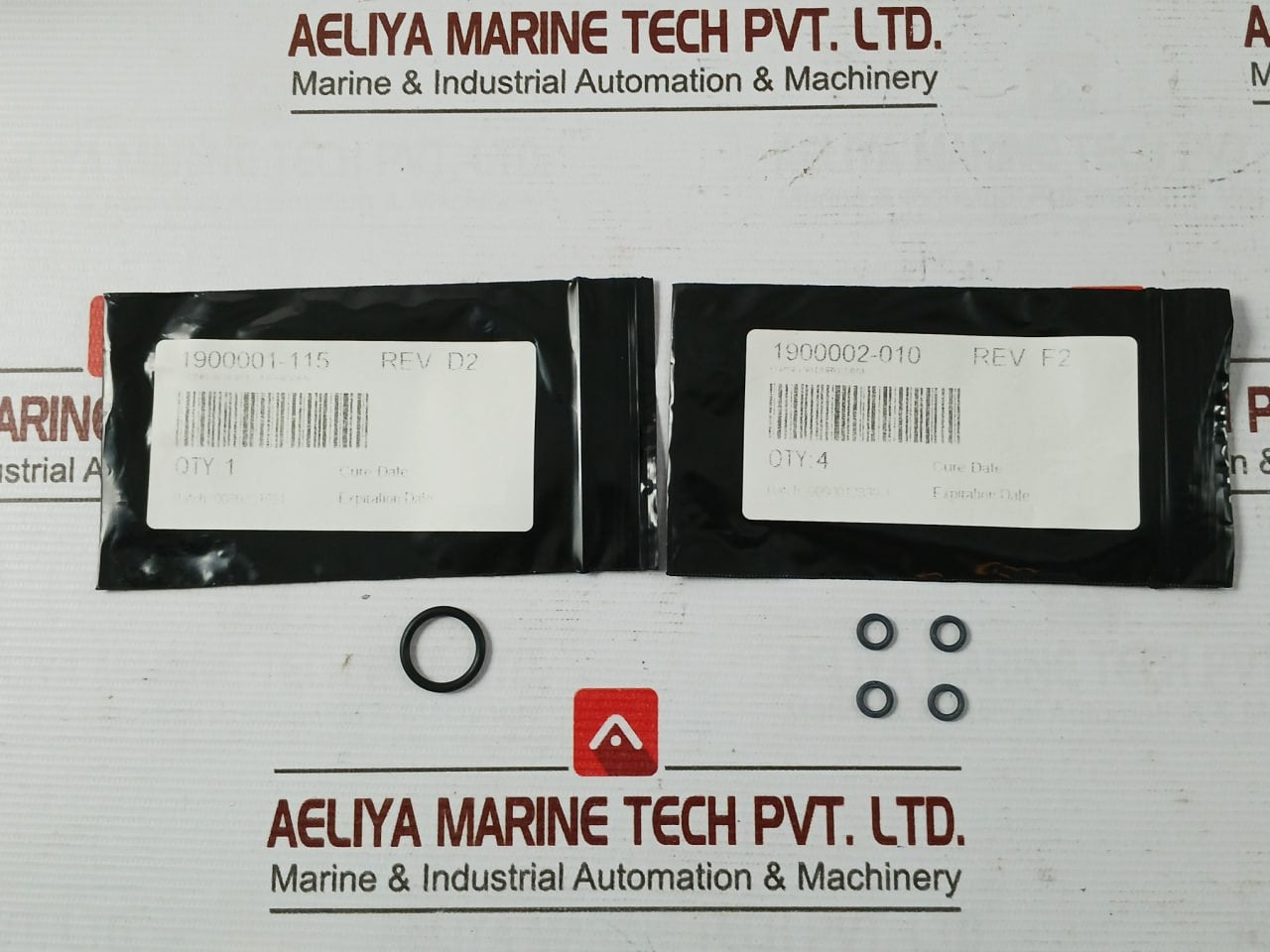 Hydril Aa443-rk Shear Seal Valve Assy Repair Kit Rev: A1 (Incomplete)