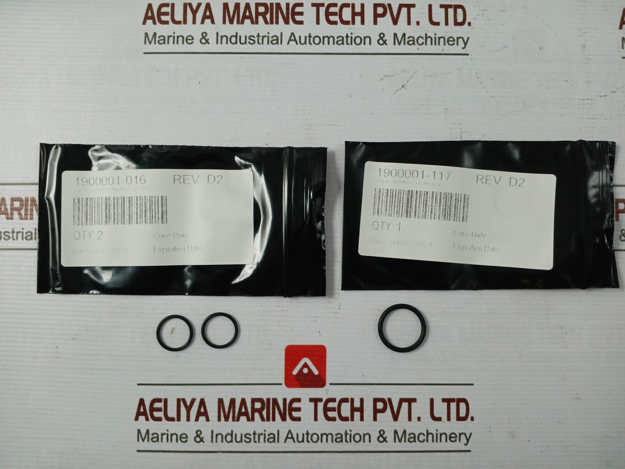 Hydril Aa443-rk Shear Seal Valve Assy Repair Kit Rev: A1 (Incomplete)