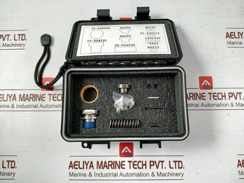 Hydril Aa443-rk Shear Seal Valve Assy Repair Kit Rev: A1 (Incomplete)