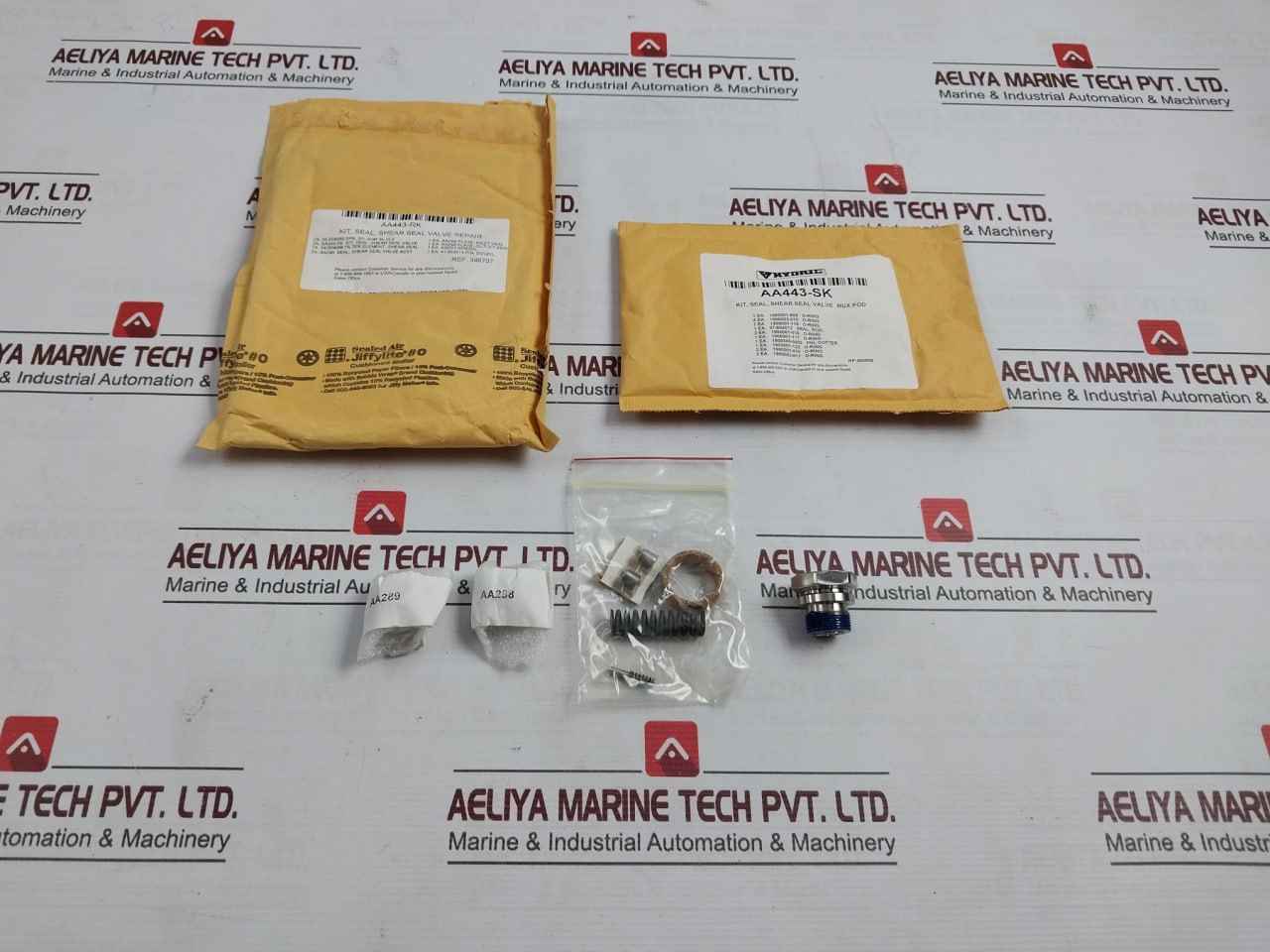 Hydril Aa443-rk Shear Seal Valve Repair Assembly Kit Aa288 Rev-d3