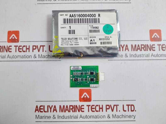 Hydril Aa5170004000 Flowmeter Preamp Pcb Card Aa5160004000