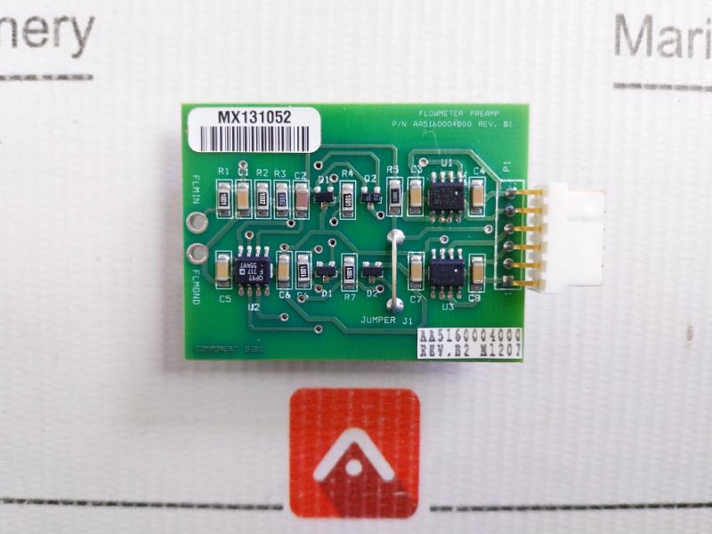 Hydril Aa5170004000 Flowmeter Preamp Pcb Card Aa5160004000