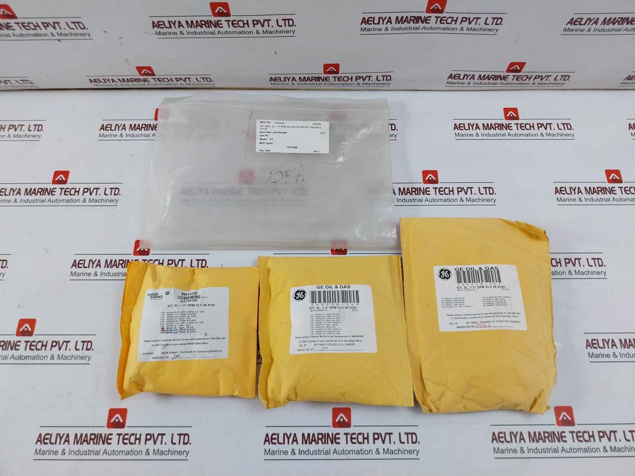 Hydril Aa558-sk Spm Valve Seal Kit Assy For 1.5" 3K Rev.C Rod .875