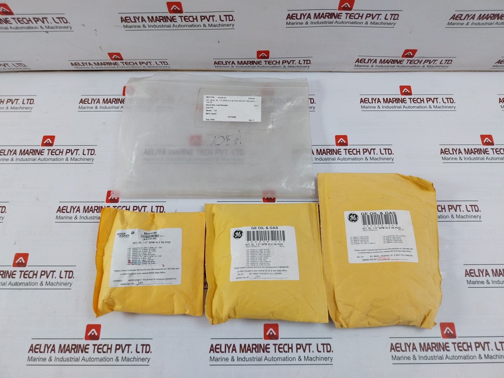 Hydril Aa558-sk Spm Valve Seal Kit Assy For 1.5