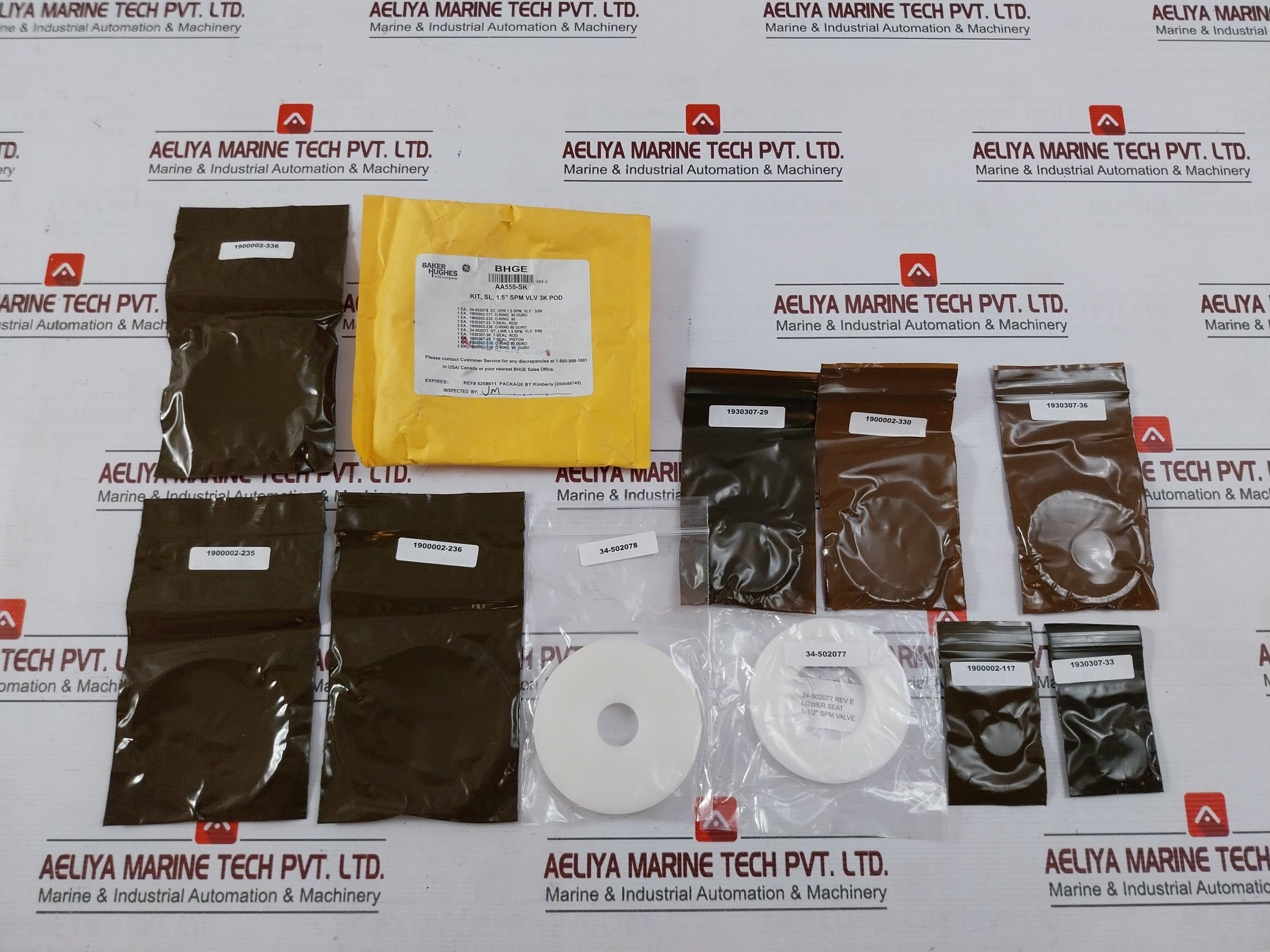 Hydril Aa558-sk Spm Valve Seal Kit Assy For 1.5