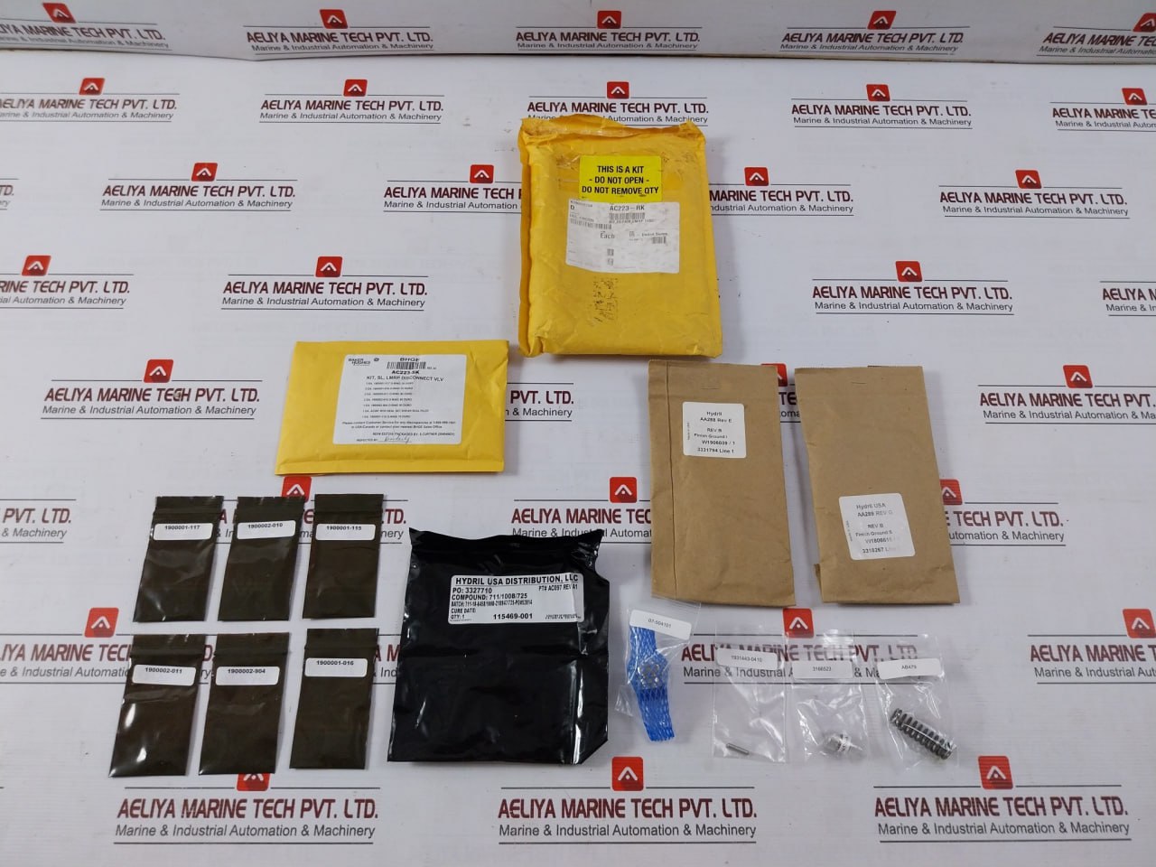 Hydril Ac223-rk Rod Seal Set Shear Seal Pilot Kit O-ring 70 Duro Rev- A1