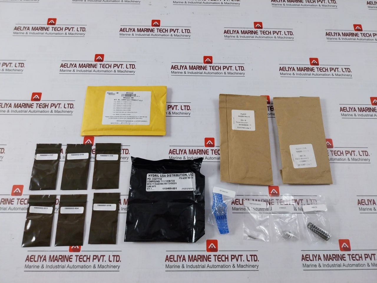 Hydril Ac223-rk Rod Seal Set Shear Seal Pilot Kit O-ring 70 Duro Rev- A1
