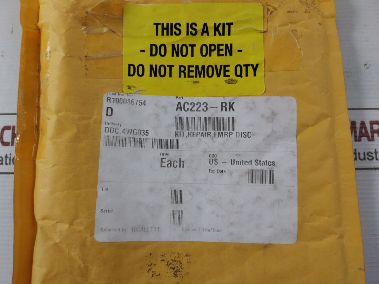 Hydril Ac223-rk Rod Seal Set Shear Seal Pilot Kit O-ring 70 Duro Rev- A1