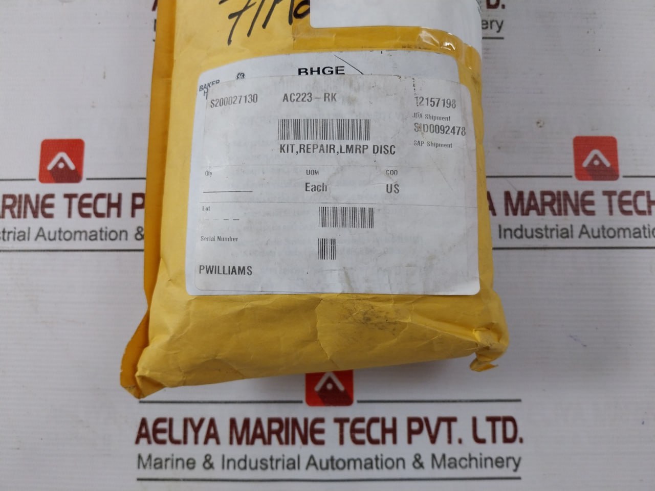 Hydril Ac223-rk Rod Seal Set Shear Seal Pilot Kit O-ring 70 Duro Rev- A1