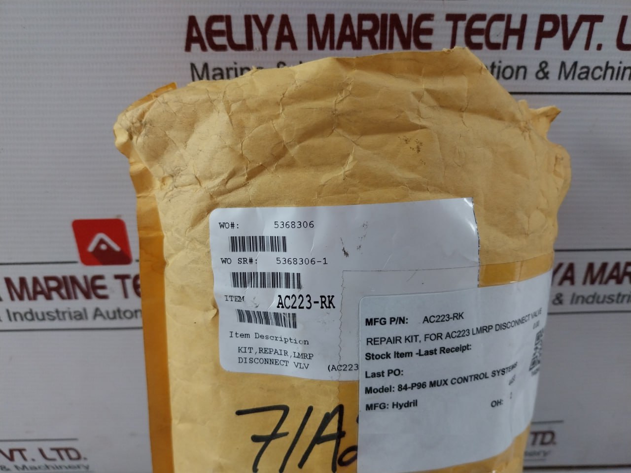 Hydril Ac223-rk Rod Seal Set Shear Seal Pilot Kit O-ring 70 Duro Rev- A1