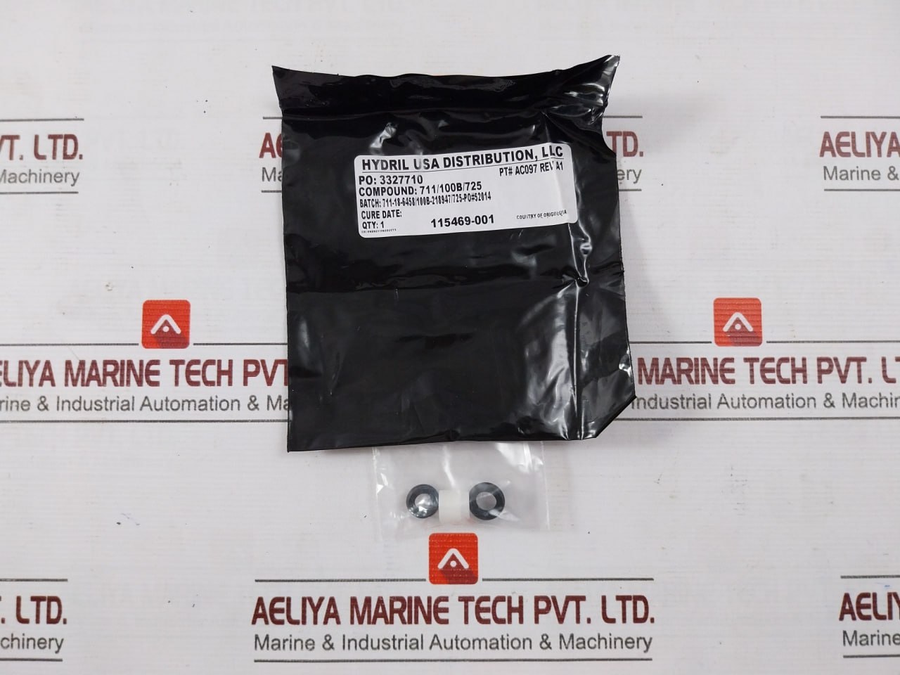 Hydril Ac223-rk Rod Seal Set Shear Seal Pilot Kit O-ring 70 Duro Rev- A1