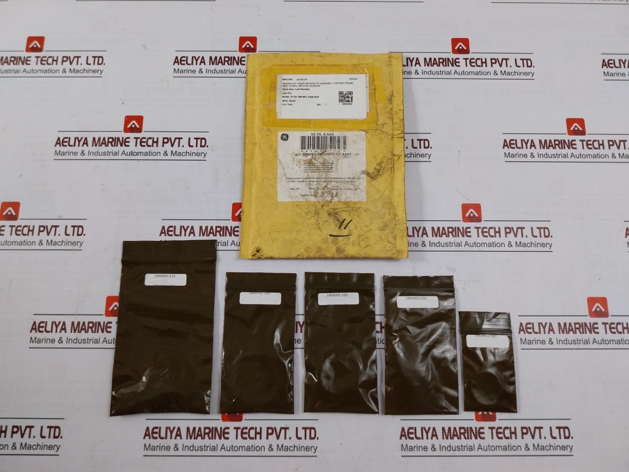 Hydril Ad256-sp Spares Kit, Riser Receive Kit Assembly For Bop Frame Ss025A