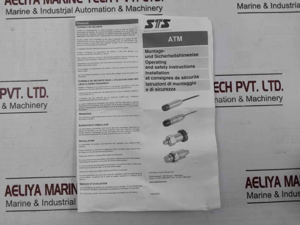 Hydril Ag371-rk Subsea Press Xducer Repair Kit Rev A2 9-33V Dc 4-20 Ma