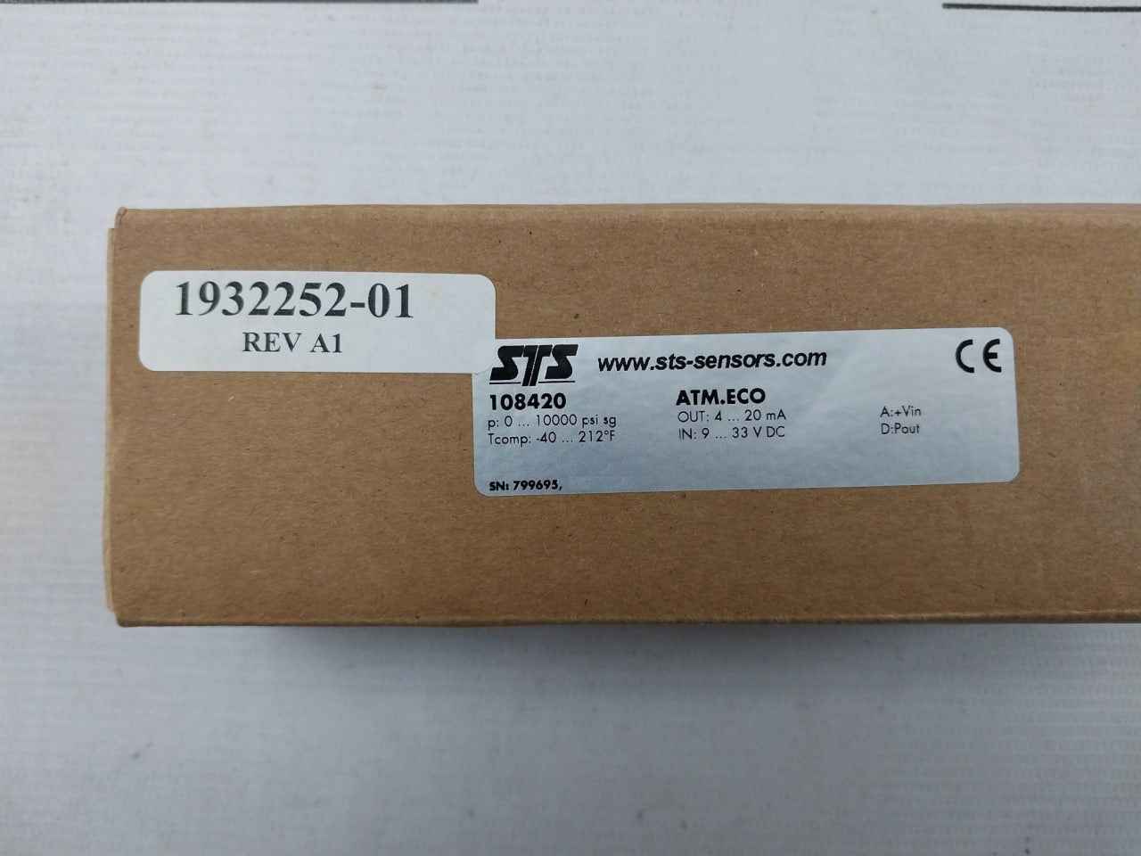 Hydril Ag371-rk Subsea Press Xducer Repair Kit Rev A2 9-33V Dc 4-20 Ma