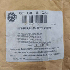Hydril Ag371-rk Subsea Press Xducer Repair Kit Rev A2 9-33V Dc 4-20 Ma