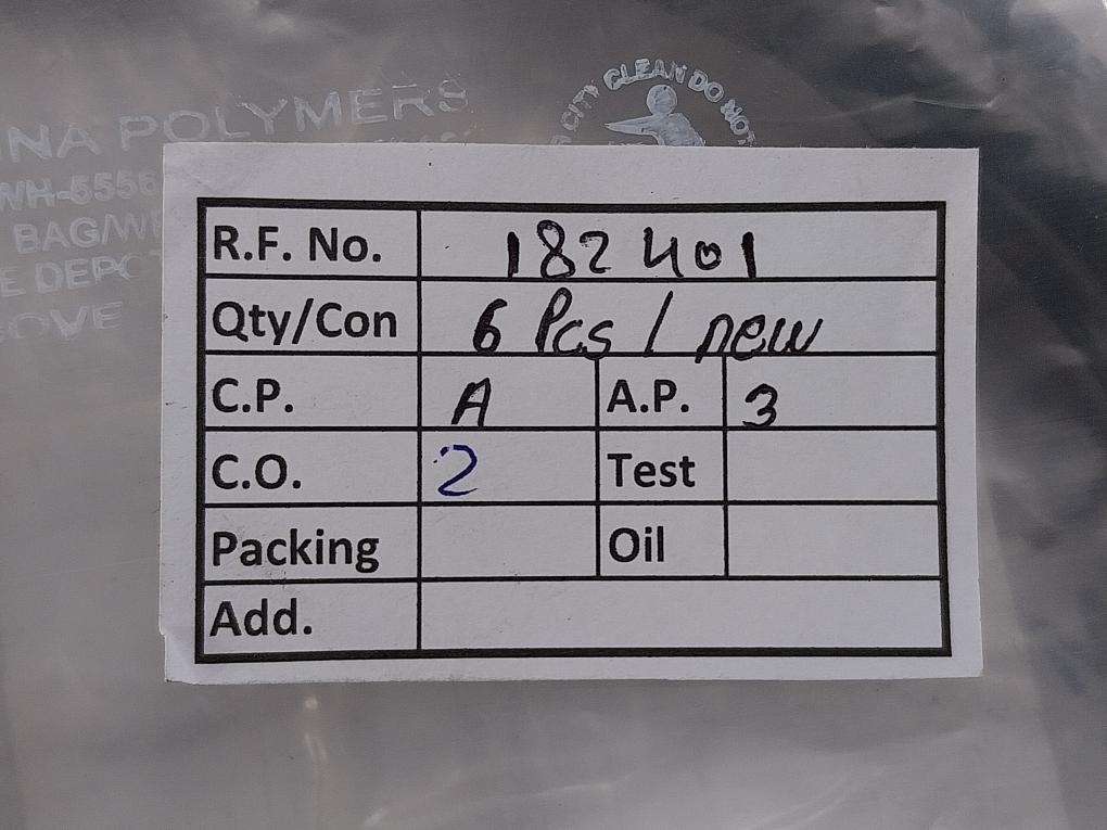 Hydril Oc-0369 O-ring For Spare Parts Fail Safe Valve -369 Sae A S568 Matl Bu