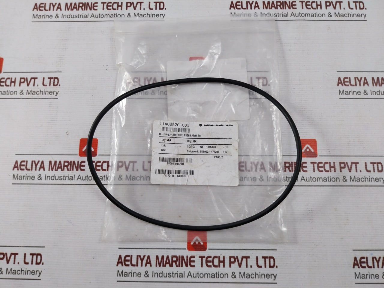 Hydril Oc-0369 O-ring For Spare Parts Fail Safe Valve -369 Sae A S568 Matl Bu