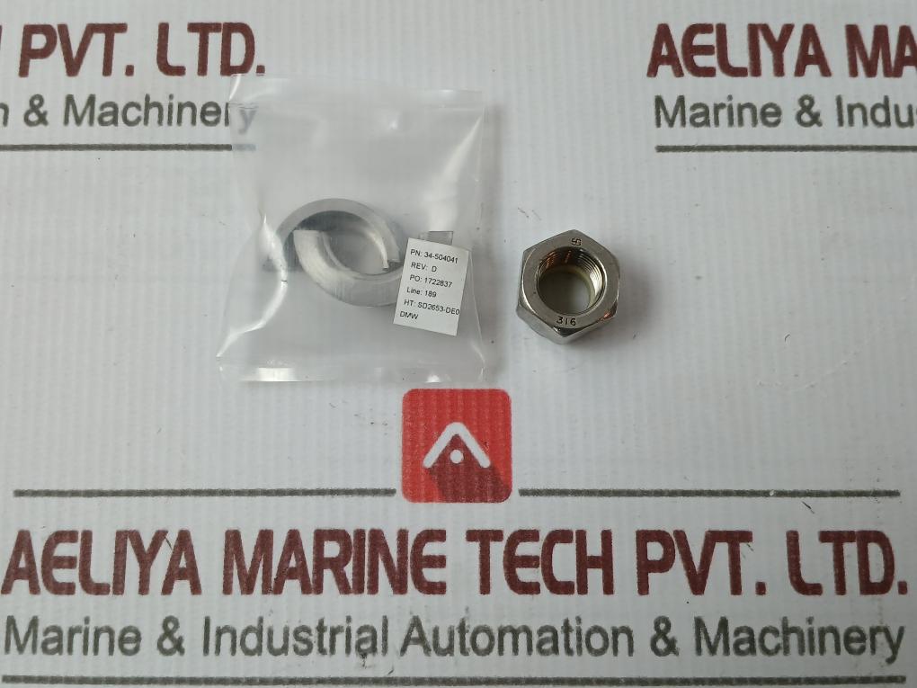 Hydril 20-504048 1.5” 3K Spm Nc Sl Valve Repair Kit 18 3/4 15M Mpl Ram Bop