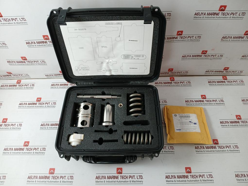 Hydril 20-504048 1.5” 3K Spm Nc Sl Valve Repair Kit 18 3/4 15M Mpl Ram Bop