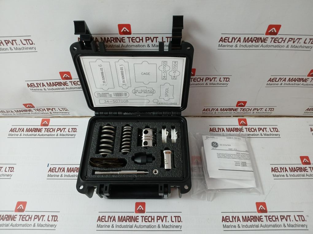 Hydril 20-507017 Gen-ii Mux Repair Kit 1/2" 3K Spm 3-way Nc Valve Rev B Ss023