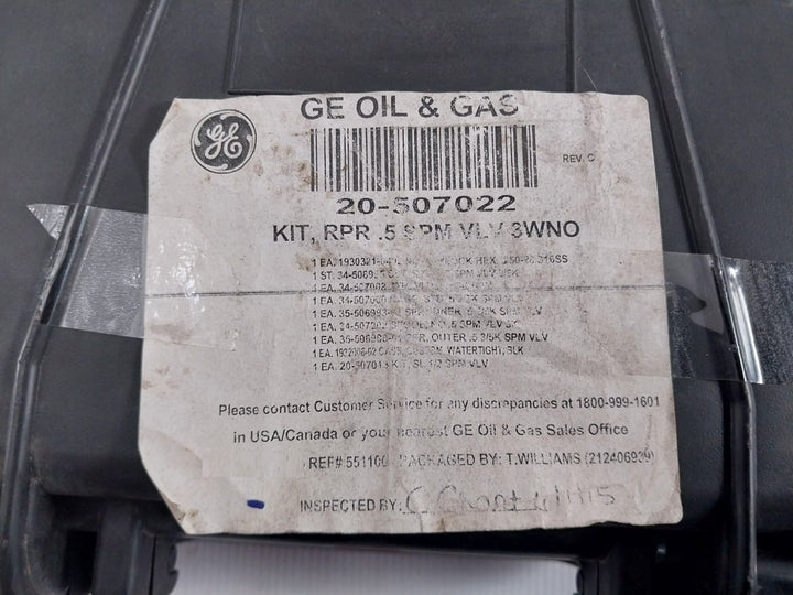 Hydril 20-507022 Repair Kit 1/2