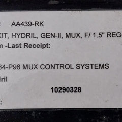 Hydril Aa439-rk Seal Repair Kit F/1.5" Reg Aa439 Ad328-02, 34-505610, 36-505608