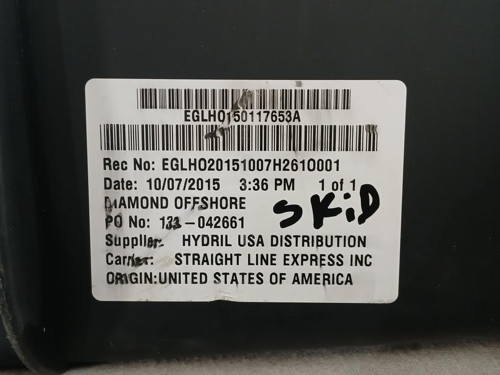Hydril Ad614-rk Hydraulic Regulator Manual Repair Kit 1.5" 5K–3K 10290295 Rev N