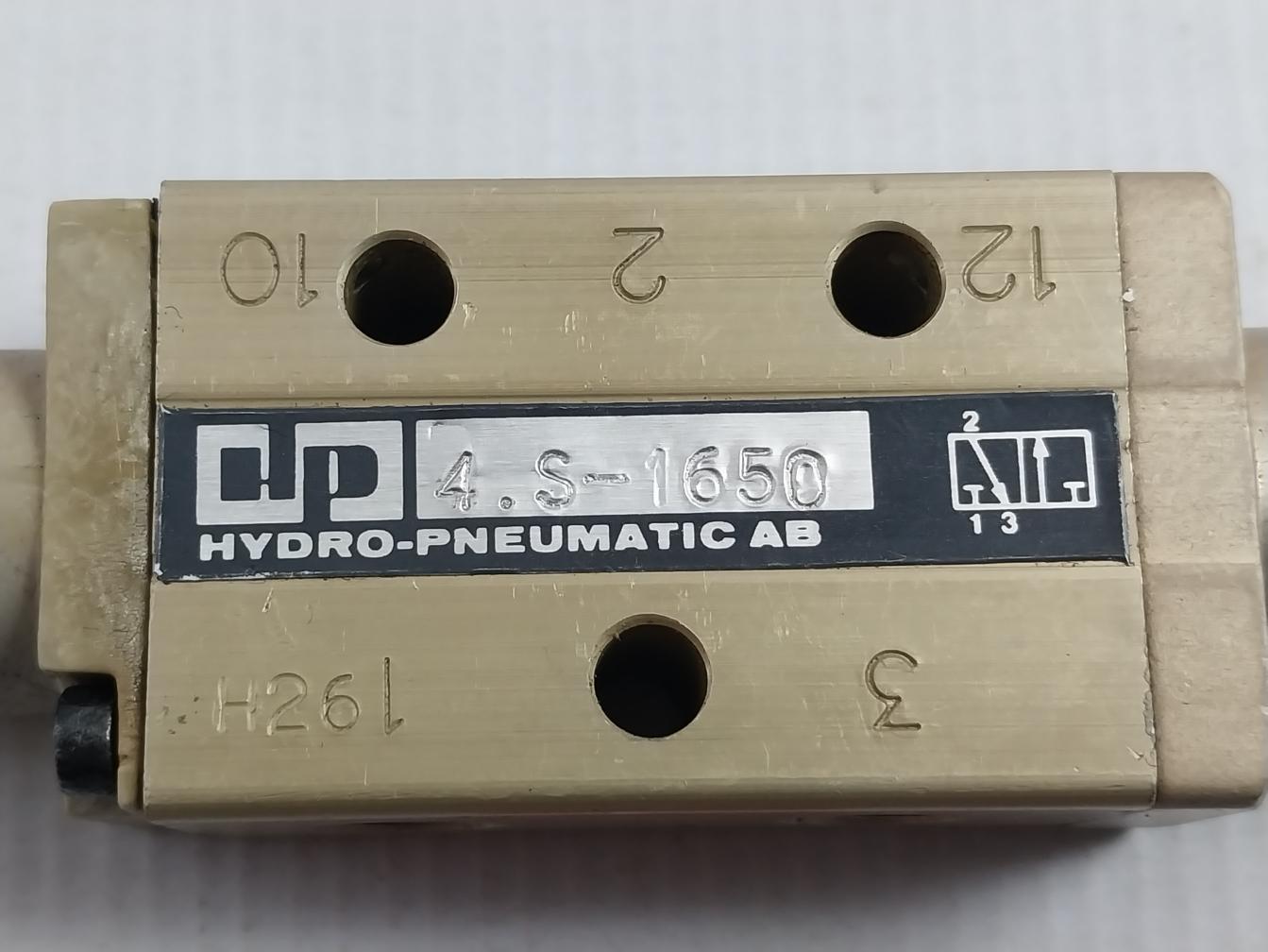 Hydro-pneumatic 4.S-1650 Valve Component
