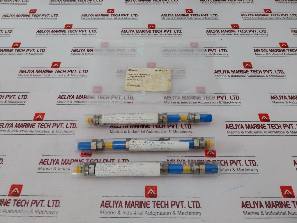 Hydro Fitting HF2001 Charging Valve, PMI C-1/2, BD341077