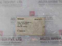 Hydro Fitting HF2001 Charging Valve, PMI C-1/2, BD341077