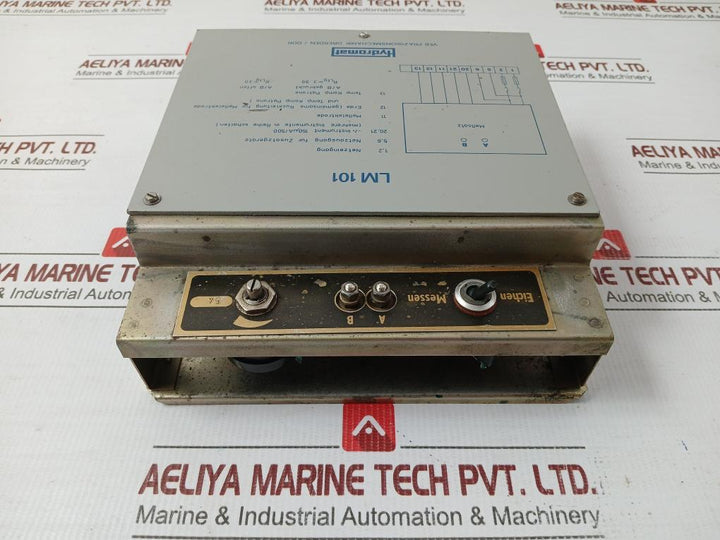 Hydromat-Measuring-Unit-3-9-Ohm-Bv877-01001-Lm-101-4