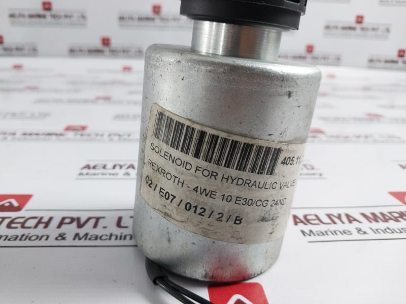 Hydronorma Gz63-0-a Solenoid For Hydraulic Valve 24V Dc 405.11.20.010