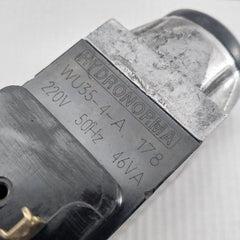 Hydronorma Wu35-4-a Solenoid Coil Vavle 220V/50Hz