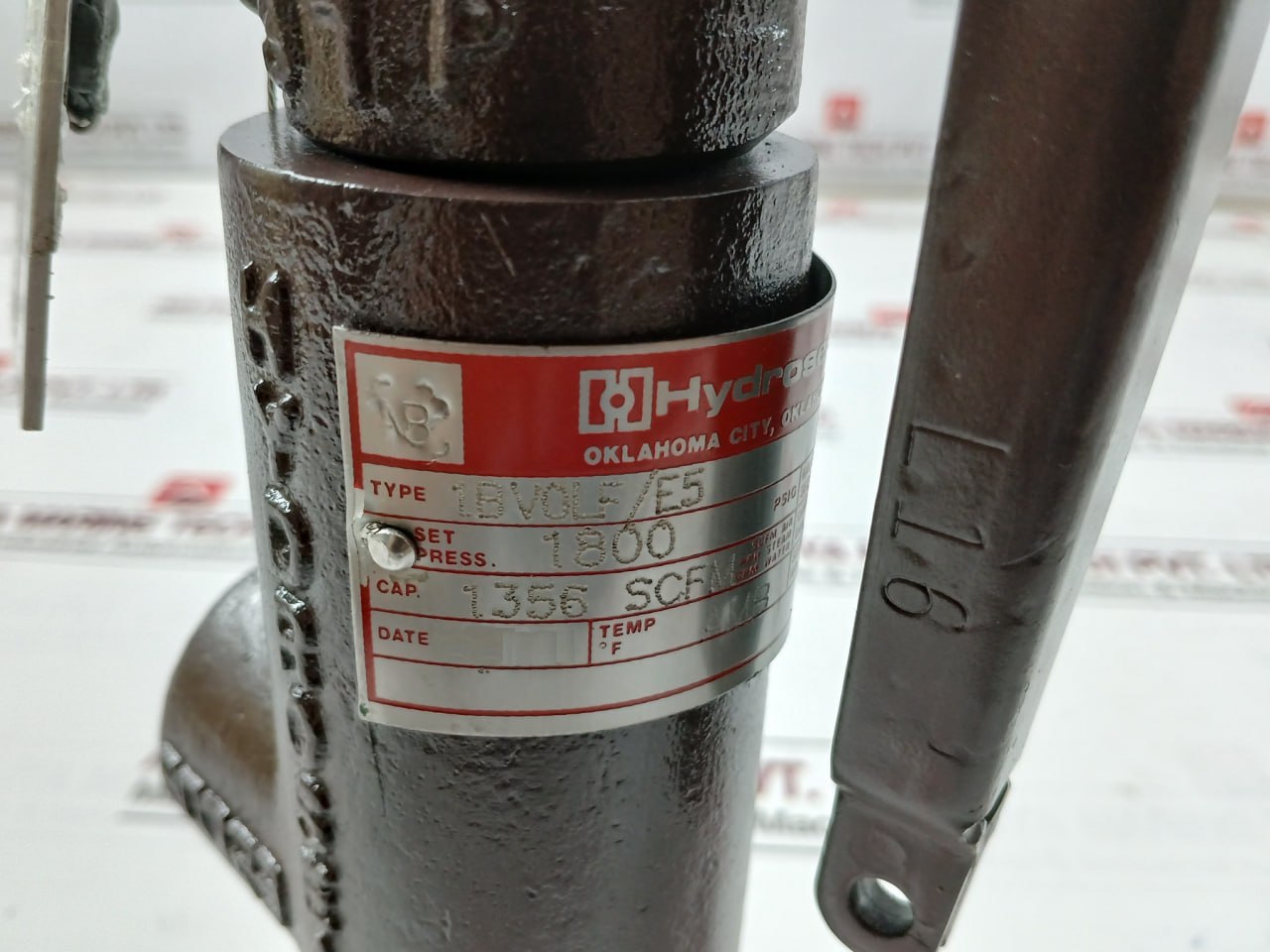 Hydroseal 1.Bv0Lf/E5 Relief Valve 1800Psig Wcb Ifa 37P L16 Sb2A
