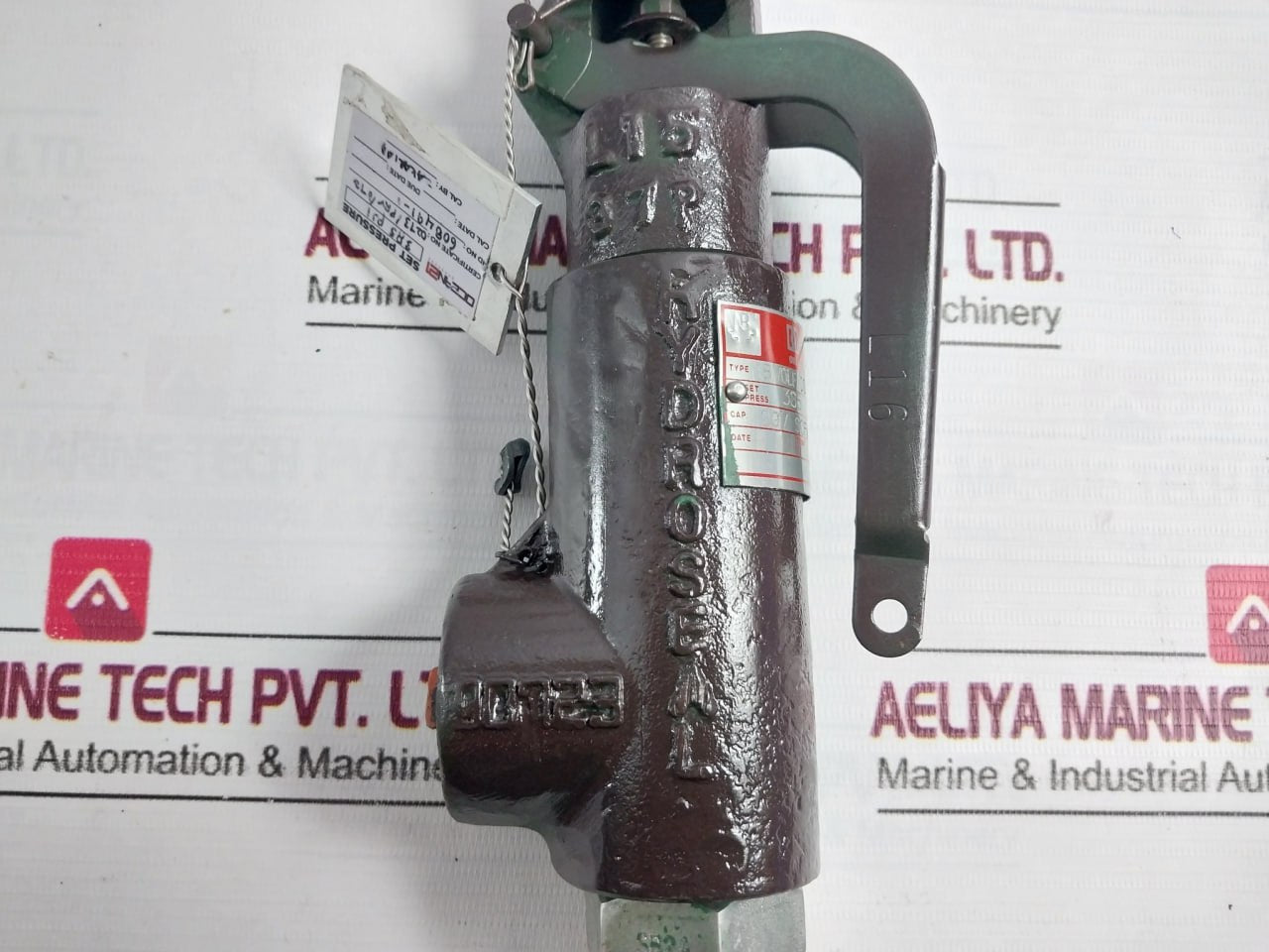 Hydroseal 1Bv0Lf/D0 Safety Relief Valve 385Psig Sb2A Pl20A A006B