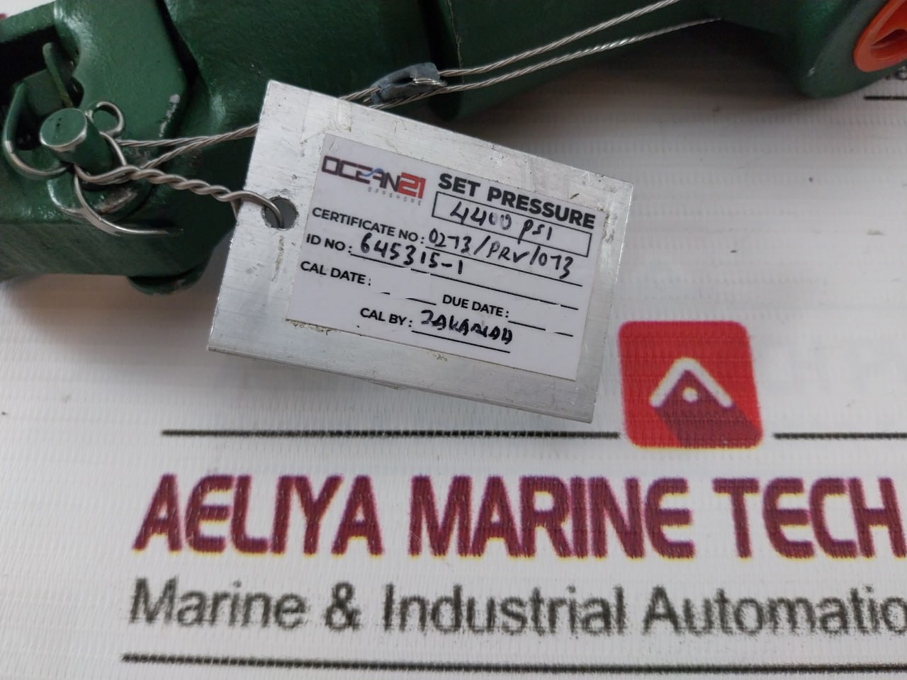 Hydroseal 2Bv0Lf/G5 Pressure Relief Valve 4400Psig Pl20A A006B Ly5