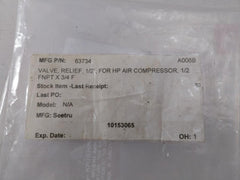 Hydroseal 2Bv0Lf/G5 Pressure Relief Valve 4400Psig Pl20A A006B Ly5