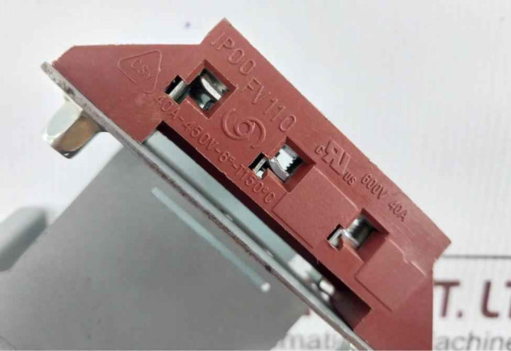 Hylec Fv110 Pluggable Terminal Block 600V 40A