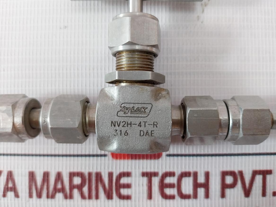 Hylok Nv2H-4T-r Needle Valve 316 Dae
