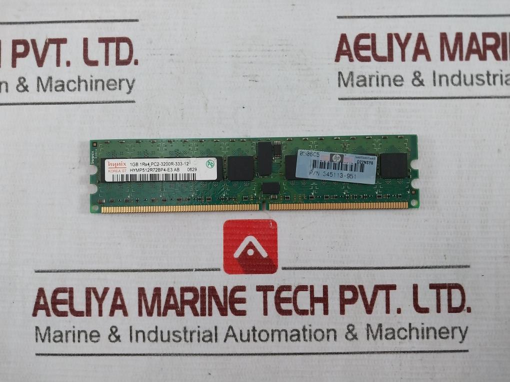 Hynix 1Gb 1Rx4 Pc2-3200R-333-12 Memory Ram D22Nsy6 0506C5 0626-3