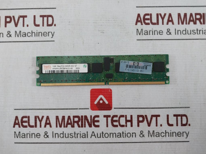 Hynix 1Gb 1Rx4 Pc2-3200R-333-12 Memory Ram D22Nsy6 0506C5 0626-3