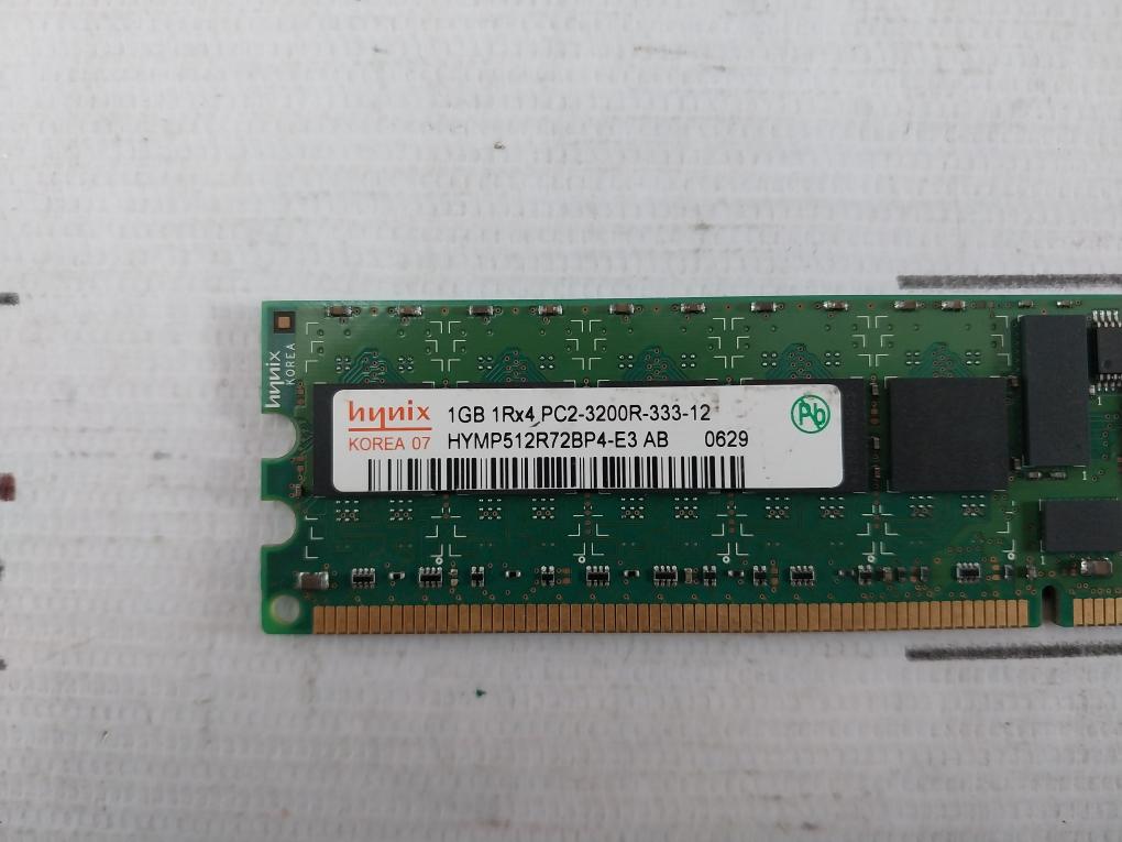 Hynix 1Gb 1Rx4 Pc2-3200R-333-12 Memory Ram D22Nsy6 0506C5 0626-3
